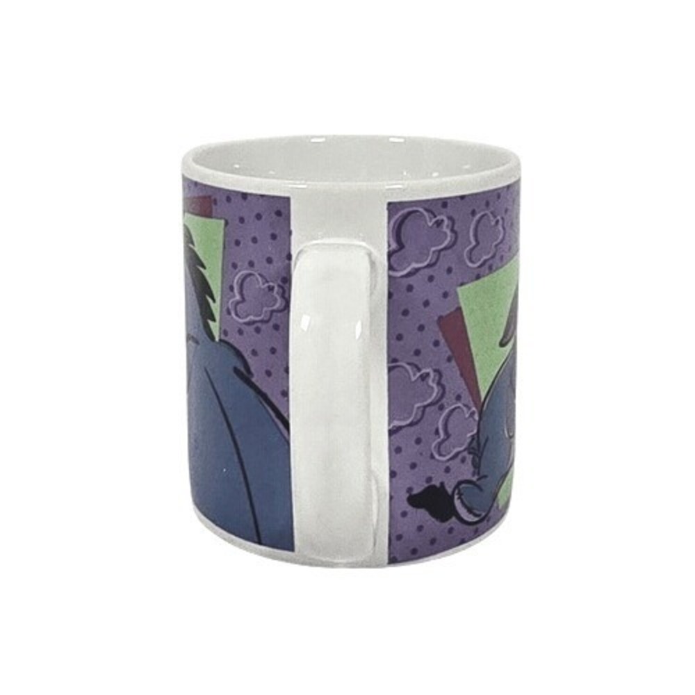 Disney Sakura Winnie the Pooh Eeyore Mug 1997 Purple Vintage Coffee Cup - Picture 3 of 6
